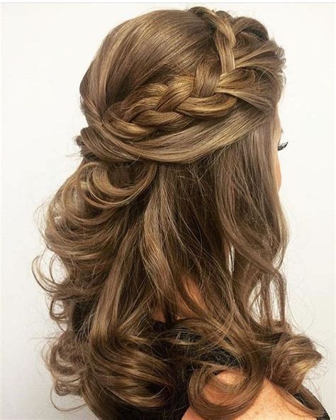 Half Up Half Down Hairstyle Wedding Hair Down Wedding Hairstyles For