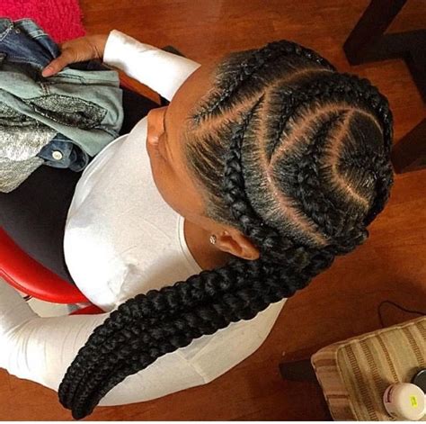 Men and women, adults and children can enjoy wearing to make things clear, feed in or feeder braids are a variation of good old cornrow styles. 35 Stunning Feed in Braids Hairstyles To Try This Year!