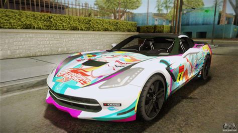 The seventh generation of the car was purchased by the prefix stingray, which was also used by corvettes corvette c2 and c3 generation. Chevrolet Corvette Z51 C7 2014 GOODSMILE Racing for GTA ...