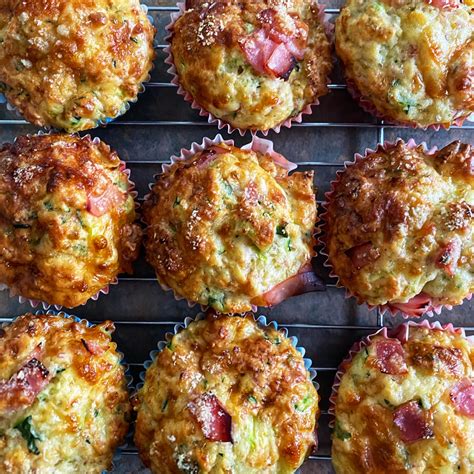 Zucchini Ham And Cheese Muffins A Tale Of Two Kitchens