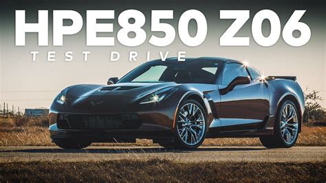 850 Hp Hennessey Corvette Z06 Sights And Sounds Youtube