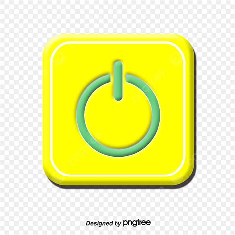 Yellow Buttons Clipart Png Images Bright Yellow Button Icon Element