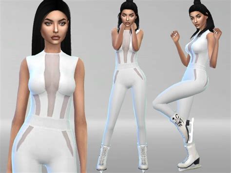 The Sims Resource Ice Skating Jumpsuit By Puresim Sims 4 Downloads