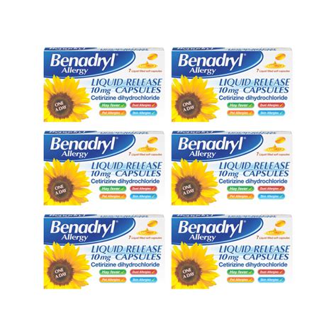 buy benadryl allergy liquid release 10mg capsules 7 capsules x6