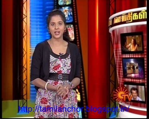 Tamil Anchors Archana Mohan