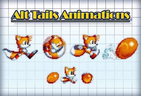Sonic Tails Sprites