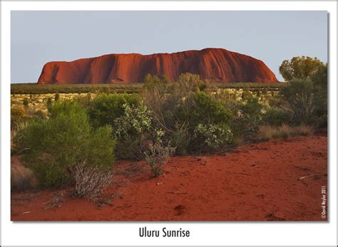 Uluru Sunrise Early Morning Sun Lights The Majesty Of Ulur Flickr