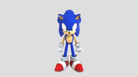 Sonic Hd Download Free 3d Model By Alexandelyt C23cead Sketchfab