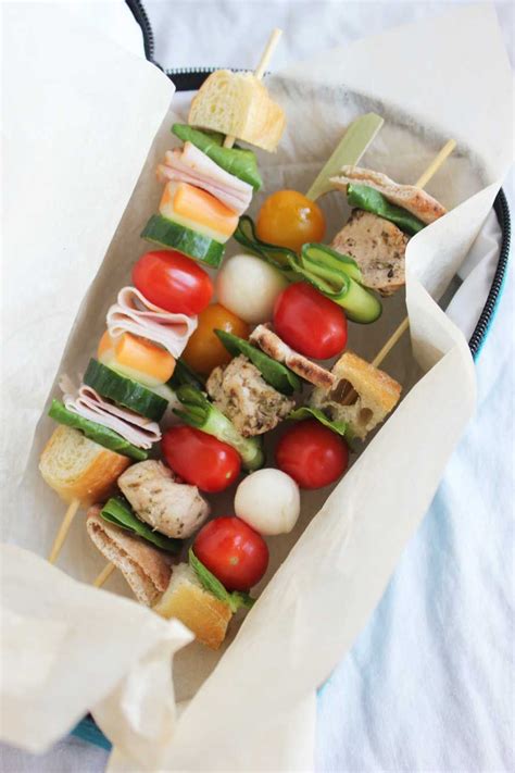 Check out this collection of pops, skewers, kebabs, and more. Kid-Friendly Sammys on a Stick | Food network recipes ...
