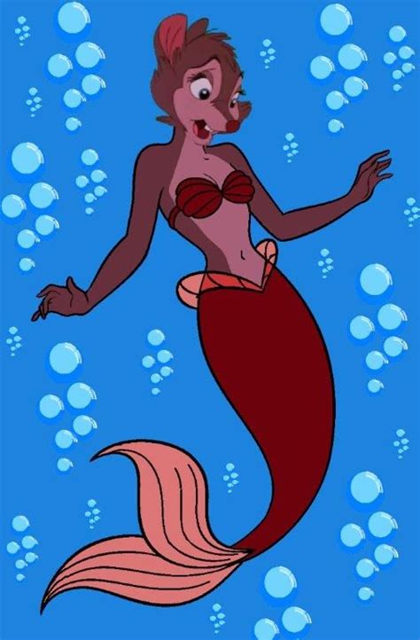 Mrs Brisby From Don Bluth S The Secret Of Nimh As A Mermaid Er Mer My