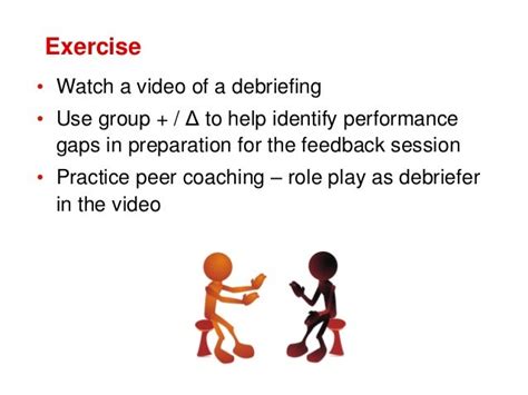 Peer Coaching To Improve Debriefing Skills For Simulation Based Educa