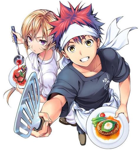 Anime Food Wars Characters