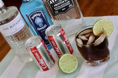 Easy Gin And Coke Cocktail Drink Recipe Dobbernationloves