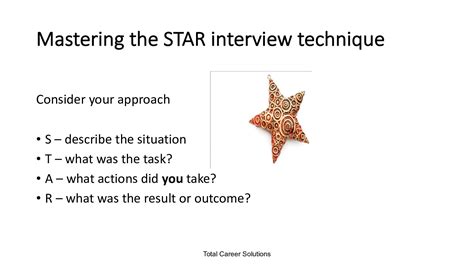 Use The Star Interview Method To Respond To Very Difficult Interview