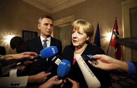 Angela Merkel Kommer Til Oslo E24