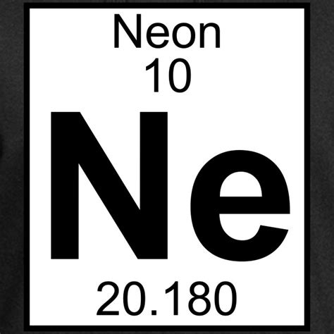 Periodic Table Neon Element Symbol Periodic Table Timeline Gambaran