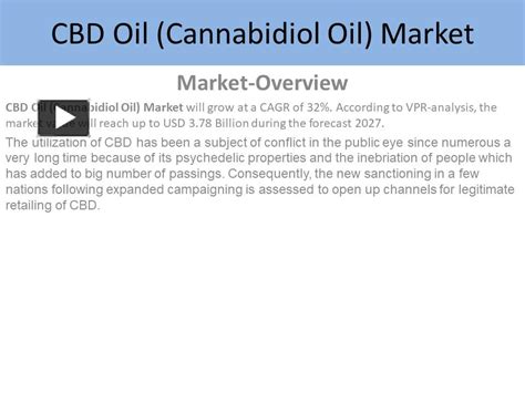ppt cbd oil cannabidiol oil market powerpoint presentation free to download id 94fad6 mmu2o