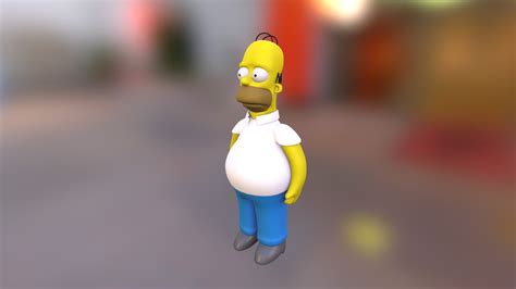Homer Simpson 3d Model By Juang3d Cc0304f Sketchfab