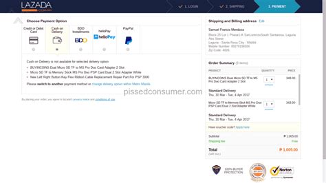 Before, the cod option is only available for items that are already ready for shipping in the philippines. Lazada Philippines - Cash on Delivery is not available for ...