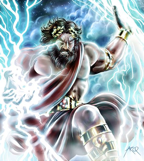 Zeus Jupiter Greek God King Of The Gods And Men Greek Gods And Goddesses Titans