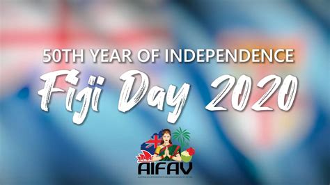 Fiji Day 2020 50th Year Of Independence Celebration Youtube