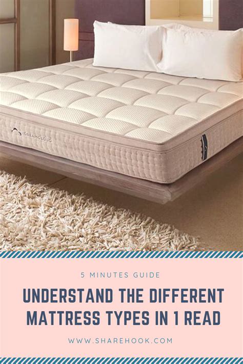 Never before has there been so many options when it comes to bed frames, pillows, or types of. 5 Minutes Guide to Understanding Different Mattress Types ...