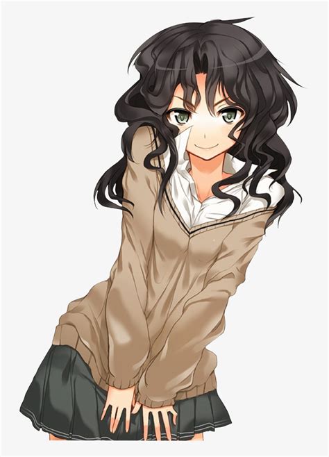 Curly Hair In Anime Art Dash