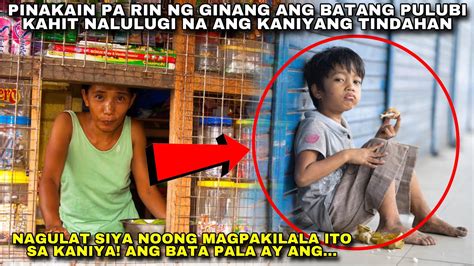 Pinakain Ng Ginang Ang Batang Pulubi Kahit Nalulugi Na Ang Tindahan