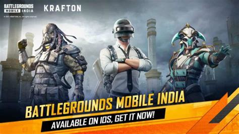 Bgmi For Ios Krafton Releases Battlegrounds Mobile India For Ios