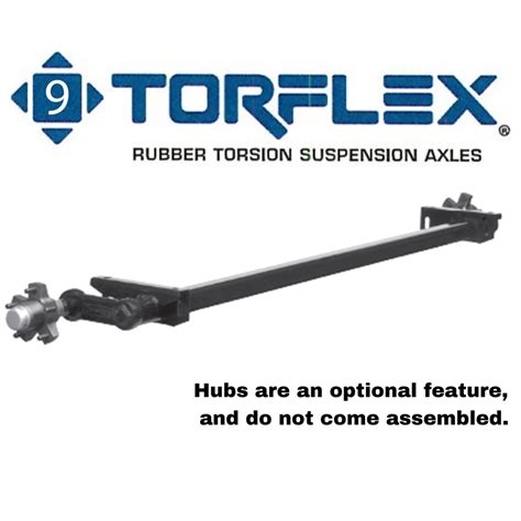 2000 Lb Flexiride Torsion Axle