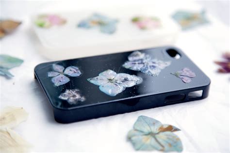 Pressed Flower Phone Case Diy Capture By Lucy