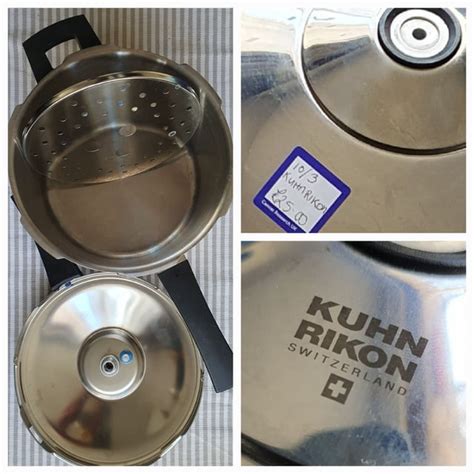 Kuhn Rikon Duromatic Inox Stainless Steel Pressure Cooker With Long