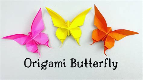 Diy Origami Butterfly Paper Crafts For School Paper Craft Easy