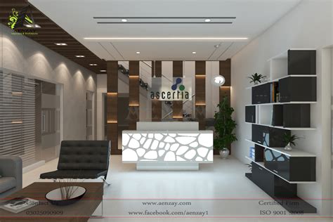 Software House Reception Area Designed By Aenzay Aenzay