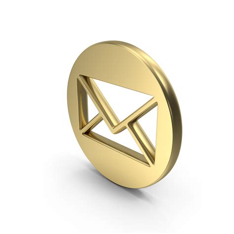Gold Email Symbol Png Images And Psds For Download Pixelsquid S120009706