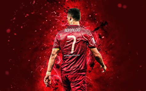Download Wallpapers Cristiano Ronaldo 4k Back View Portugal National