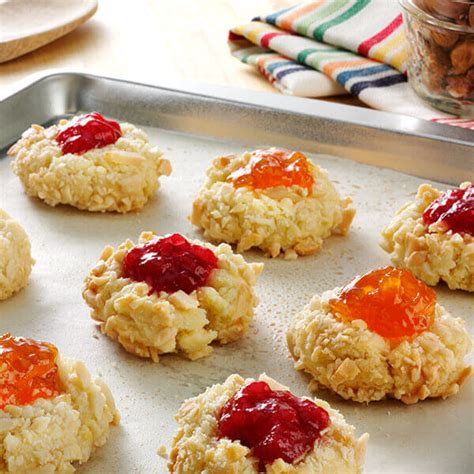 Fisher Nuts Recipe Almond Thumbprint Cookies