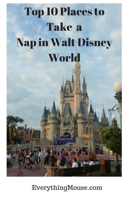 Top 10 Places To Take A Nap At Walt Disney World