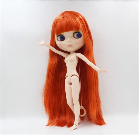 Free Shipping Top Discount Colors Big Eyes Diy Nude Blyth Doll Item