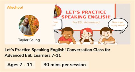 Lets Practice Speaking English Conversation Class For Advanced Esl