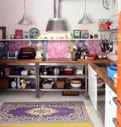 Este blog es el hermano pequeño del premiado y decano ya vintage & chic. 49 Colorful Boho Chic Kitchen Designs | DigsDigs
