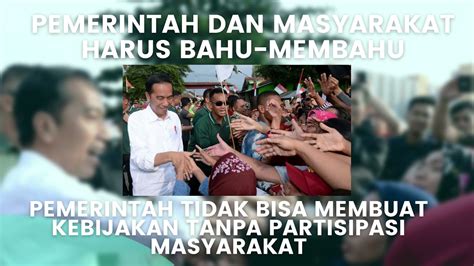 Masyarakat Puas Dengan Kinerja Presiden Jokowi Youtube