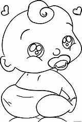 Coloring Boy Baby Cartoon Face Printable Cute Faces Boys Colouring Popular Wecoloringpage sketch template