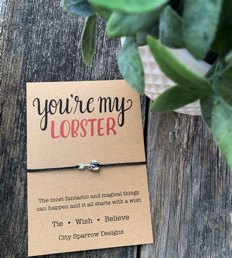 Youre My Lobster Best Friend Ts Ts For Friends Wish Bracelets