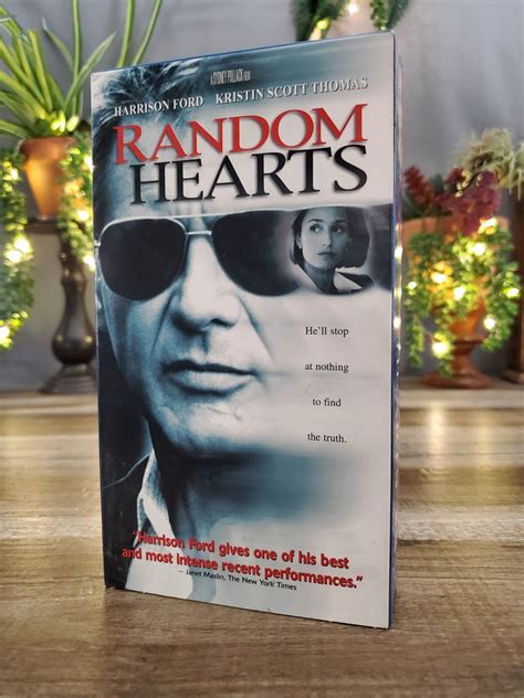 Random Hearts Vhs Stars Harrison Ford And Kristen Scott Etsy