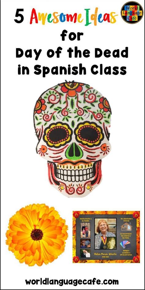Free Day of the Dead Activities for Spanish Class | Day of the dead