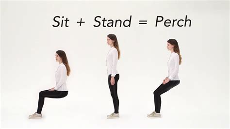 Sit Stand Perch Repiroue Perching Stool YouTube