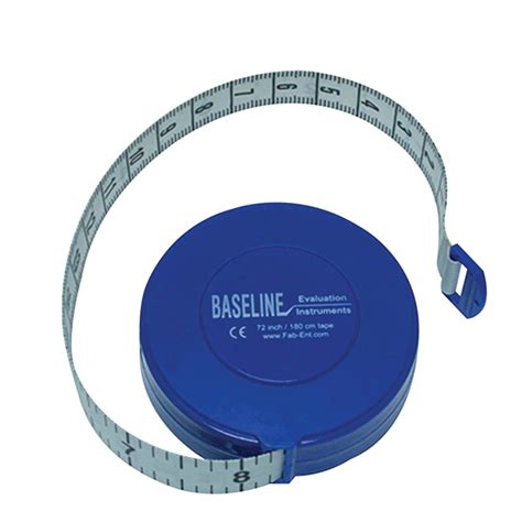 Baseline woven measurement tape with push-button retractor ...