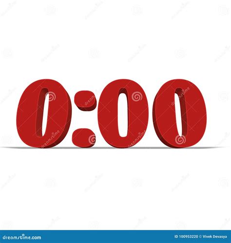 Time Starts Now Stock Illustration Illustration Of Abstract 100953220