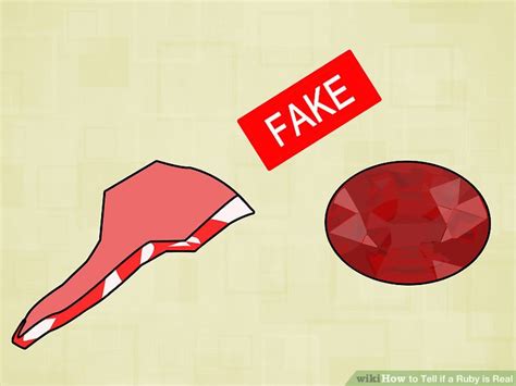 4 Ways To Tell If A Ruby Is Real Wikihow